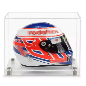 Venta al por mayor de cristal personalizado duradero acrílico casco de fútbol vitrina para el <span class=keywords><strong>hogar</strong></span> <span class=keywords><strong>tienda</strong></span> - Product Image 1