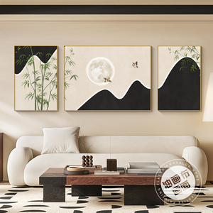 Décor à la maison paysage abstrait Art moderne animaux photos salon décoration cristal porcelaine peinture bureau déco - Product Image 4