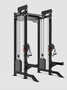Equipo <span class=keywords><strong>de</strong></span> gimnasio todo en uno Cable Crossover Machine Smith Fitness Cable multifuncional Crossover Power <span class=keywords><strong>Rack</strong></span> - Product Image 4