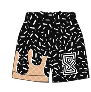 Felpa con Cappuccio e Pantaloncini <span class=keywords><strong>Neri</strong></span> per Ragazze Design alla Moda - Product Image 4