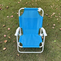 Chaise de plage pour enfants avec parasol, ensemble de table moderne en acier inoxydable et tissu, chaises de plage, vente chaude