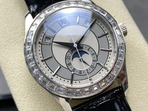 Reloj de Cuarzo Deportivo de Lujo Totalmente Automático de Alta Calidad para Hombre, Correa de Cerámica, Caja Ovalada de Aleación con Diamantes, Cronógrafo, Calendario, Alarma - Product Image 5