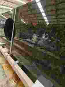 Encimera de granito barata de alta calidad, encimera de cocina, encimeras de tocador de piedra de granito de cáñamo Verde Negro - Product Image 2