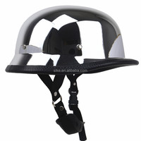 SLKE ZR série casque en argent galvanisé certification DOT casque demi-visage de moto rétro