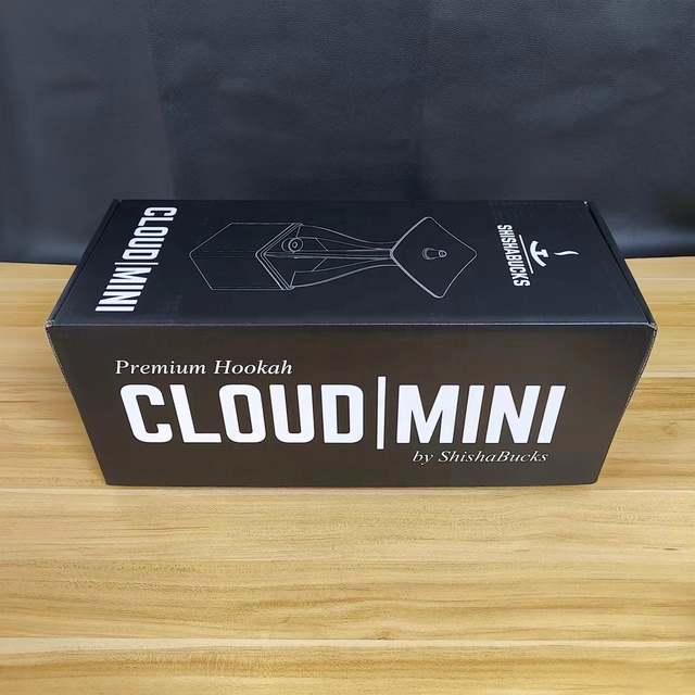 Factory Wholesale High-quality Acrylic Water Base Anodized Shisha Bucks Cloud Mini Shisha Set