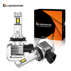LUXFIGHTER <span class=keywords><strong>Lampadina</strong></span> <span class=keywords><strong>LED</strong></span> per Fari Auto Super Luminosa 100W 8000LM <span class=keywords><strong>H4</strong></span> H7 H11 9005 9006 9012, Compatibilità Universale 6500K, Abbaglianti/Anabbaglianti - Product Image 3