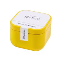 Boîte en fer blanc écologique transfrontalière pour bougie parfumée huile essentielle de soja maison proposition d'anniversaire sans fumée Souvenir créatif