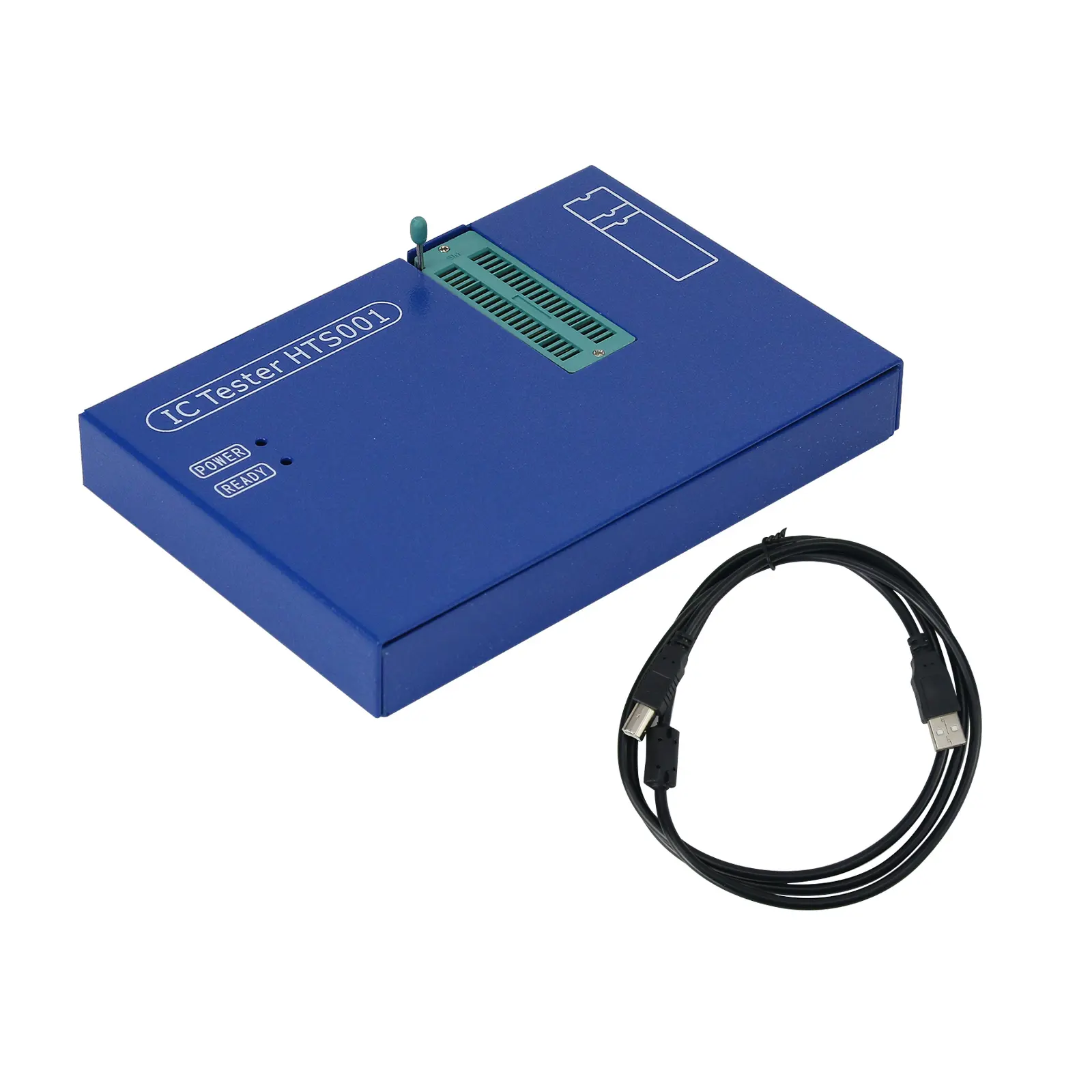 HTS001 IC Tester Transistor Tester Chip IC Tester untuk Universitas Laboratorium Umum Chip Perawatan Test