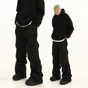 <span class=keywords><strong>Pantaloni</strong></span> Cargo da <span class=keywords><strong>paracadutista</strong></span> di Design americano High Street da uomo larghi e dritti di fascia alta alla moda stile Casual traspirante antivento antivento - Product Image 2