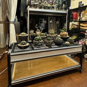 Aluminum Profile Flower Stand 6063 Metal Shelf Freestanding Vertical Display Rack Multipurpose Plant Stand - Product Image 4