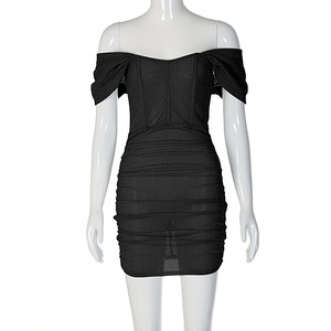 Nouvelle Robe Décontractée Élégante pour Femme à Épaules Dénudées - Product Image 6
