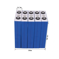 Baterías de almacenamiento de energía solar OEM 3,2 V 100Ah Lifepo4 Célula de batería Batería de fosfato de hierro y litio