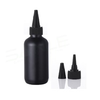 Bouteille d'encre vide soins de la peau sérum applicateur de teinture capillaire bouteille peinture HDPE shampooing huile bouteille à presser