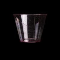 Gobelets en plastique jetables transparents de qualité supérieure de 9 oz pour jus et communion, usage polyvalent pour les fêtes et les boissons quotidiennes