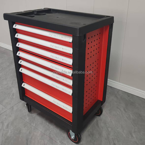 Customizable <strong>Tool</strong> Cabinet Seven-drawer <strong>Tool</strong> Cabinet Garage Workshop <strong>Storage</strong> Keyed Locking Cabinet Trolley <strong>Box</strong> Toll Cart - Product Image 2