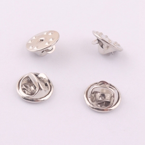 Màu bạc đồng thau bướm ly hợp <span class=keywords><strong>Clasp</strong></span> Pin lưng cho huy hiệu ve áo - Product Image 2