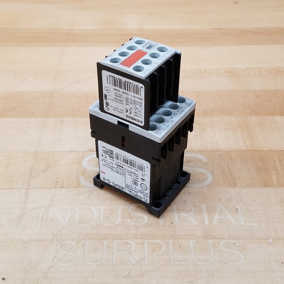 New and Original 3ZX10120RH111AA1 <strong>Contactor</strong> 24VDC <strong>10</strong> <strong>Amp</strong> 600 VAC Stock in Warehouse