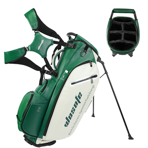 Bolsa <span class=keywords><strong>de</strong></span> <span class=keywords><strong>Golf</strong></span> con Soporte, Diseño Nuevo, para Hombre y Mujer, <span class=keywords><strong>de</strong></span> Cuero PU Impermeable y Duradero, con 6 Divisores, Venta Directa <span class=keywords><strong>de</strong></span> Fábrica, Precio al por Mayor, OEM - Product Image 1