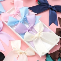 Rubans, queue-de-pie, grands nœuds pour cheveux de filles, style forêt, accessoires de coiffure artistiques, fabrication artisanale, vêtements en stock