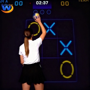<span class=keywords><strong>Simulador</strong></span> Deportivo Interactivo <span class=keywords><strong>de</strong></span> Proyección en Pared para Juegos Multijugador <span class=keywords><strong>de</strong></span> Tenis y Fútbol con Realidad Aumentada, Equipo <span class=keywords><strong>de</strong></span> Entretenimiento Comercial - Product Image 4