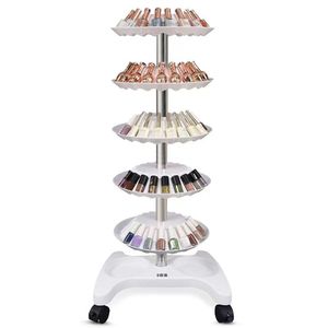 Carrito para Esmaltes de Uñas, Bandeja Exhibidora para Salón de Uñas, Soporte con Ruedas - Product Image 4