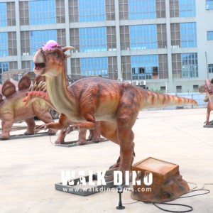 Zigong Animatronic <span class=keywords><strong>Pachycephalosaurus</strong></span> modelo con efectos de sonido, robot dinosaurio realista para la decoración del parque de atracciones - Product Image 5