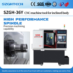 เครื่องกลึง CNC อัจฉริยะ | ตัวเลือกแกน2/3หนีบครั้งเดียวเข้ากันได้กับหัวเพาเวอร์ - Product Image 3