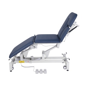 Mesa de Tracción Ajustable de Acero y Hierro y <span class=keywords><strong>Cama</strong></span> Hospitalaria Manual para Clínicas de Quiropráctica, Fisioterapia y Cuidado en el Hogar - Product Image 2