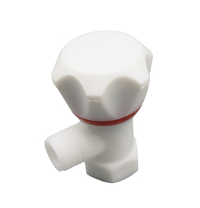 Nouvelle vanne d'angle triangulaire en plastique pour salle de bain avec diaphragme - Product Image 4