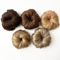 Extensiones de Cabello Virgen con Cutícula Intacta, Moño Despeinado Rizado, Cola de Caballo para Mujer, Venta al Por Mayor