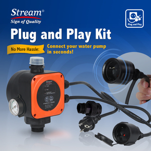 Tự động điều khiển máy bơm nước áp lực thông minh và chuyển đổi dòng chảy của bảng điều khiển thông minh - Product Image 2