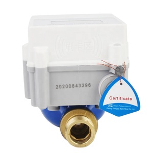 Compteur d'eau intelligent en laiton IP68 prépayé avec carte IC DN15-DN50 - Product Image 4