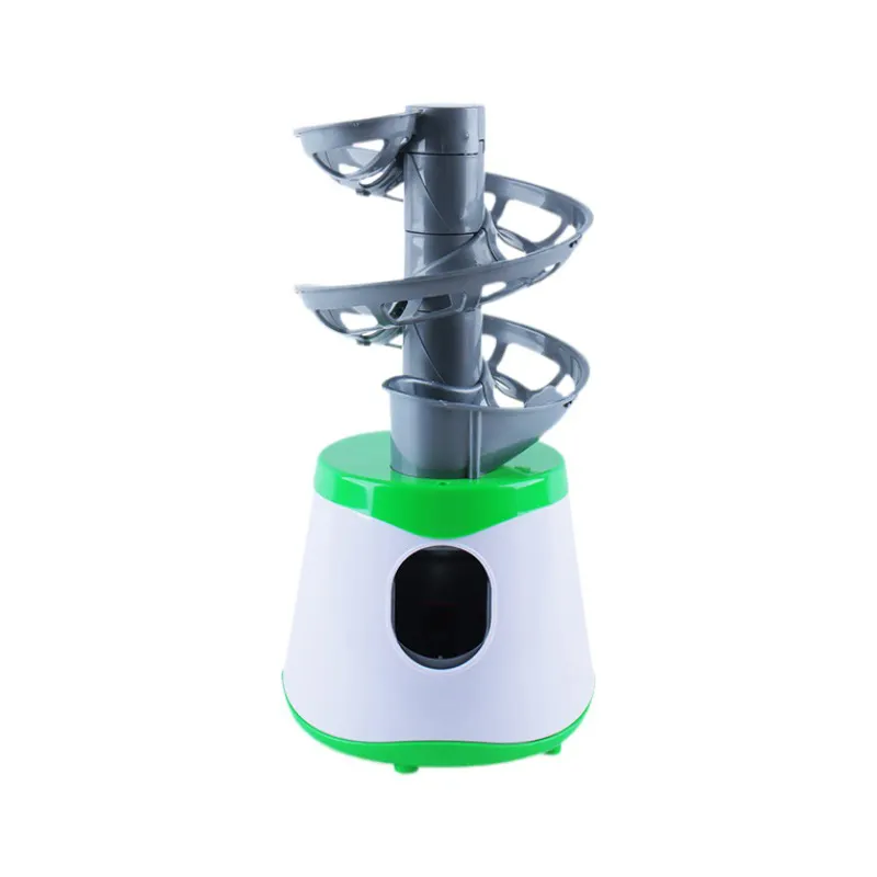 Unisex yetişkin çocuk eğitmen masa tenisi Robot raket spor yunuslama makinesi spor hediyeler için pil ile masa tenisi topu lansmanı