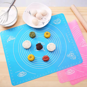 Custom Logo Silicone Pastry <b>Mat</b> Wholesale Non-Stick Silicone Baking <b>Mat</b> Reusable Silicone <b>Rolling</b> <b>Mat</b> - Product Image 6