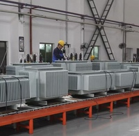 Transformador de Distribución Trifásico Sumergido en Aceite S11-500KVA, Entrada 35kV/10kV, 50/60Hz, Bobinado de Cobre, Uso de Alta Frecuencia