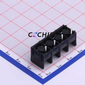 KF7.62-4P Barrier Terminal Block Through hole Component (THT),P=7.62mm Connector Two Sides 7.62mm 1x4P Straight Pin - Product Image 2