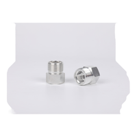 Raccord de tuyau hydraulique en acier au carbone haute pression, raccord métrique, acier inoxydable zingué, tuyau de fluide