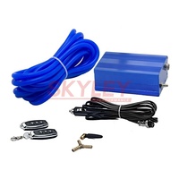2/ 2.5/ 2.75/ 3 pouces silencieux d'échappement de voiture avec double télécommande pompe à air gauche et droite universelle