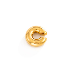 Clips de <span class=keywords><strong>Oreja</strong></span> en Forma de C de Acero Inoxidable HWASAN, Sin Perforaciones, Diseño de Hebilla con Superficie Fotosensible y Patrón de Tapizado - Product Image 6