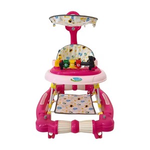 4 in 1 <strong>Baby</strong> Walker with Removable Handle,<strong>Baby</strong> Walkers <strong>Bouncer</strong> for Boys and <strong>Girls</strong> with Footrest &amp; Rocking Function &amp; Music Tray - Product Image 2