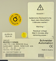 1 pièce neuve d'origine MHDS1112N00, contrôleur de variateur de vitesse avec interface Sercos PLC