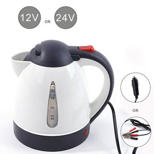 PANCERKA 1L Truck <strong>Kettle</strong> 12V Portable Solar <strong>Battery</strong> Operated Cigarette Lighter for Household Outdoor and Car Use - Product Image 1