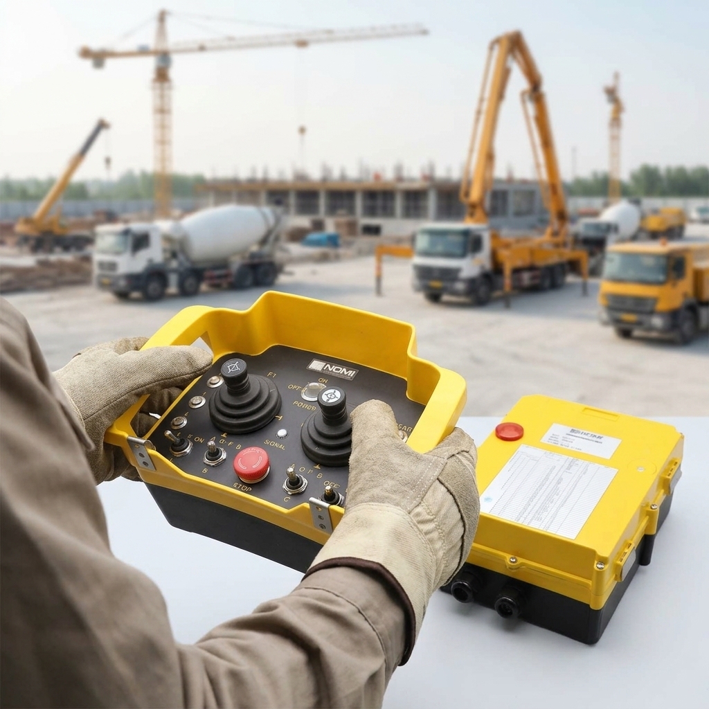 Industrial <strong>Hydraulic</strong> Kit <strong>Wireless</strong> <strong>Remote</strong> <strong>Controller</strong> IP67 Waterproof 5km Range Dual Axis Rocker Joystick for Engineering Cars