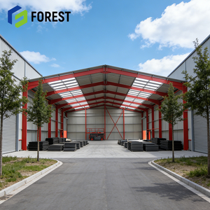 Centre de distribution durable avec des caractéristiques de conception personnalisées, entrepôt logistique en structure acier préfabriquée - Product Image 1