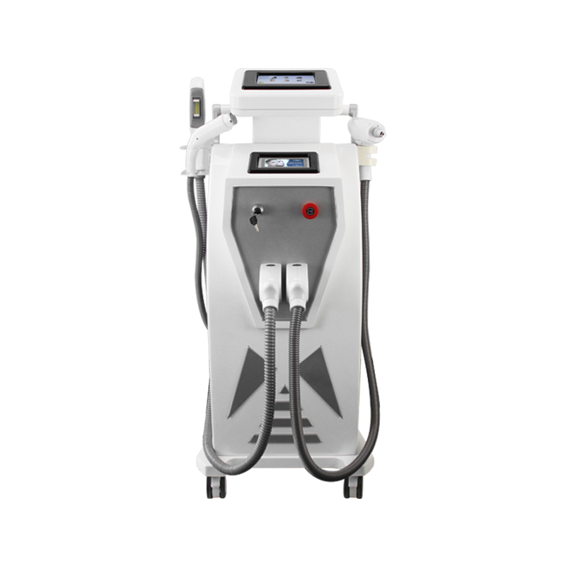 Hottest 4 in 1 E-light Ipl Rf Nd Yag Laser Multifunction Hair Removal Machine