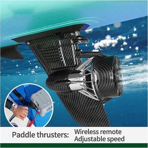 Moteur de propulsion électrique intelligent Ridewave en fibre de carbone pour planche à pagaie gonflable, kayak et <span class=keywords><strong>SUP</strong></span>, avec télécommande, durable - Product Image 6