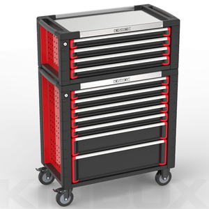 Banc de travail Kinbox à 4 tiroirs avec glissières à billes, couvercle à vérin à gaz et plateau à outils portable - Product Image 6
