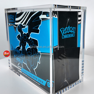 SHP Custom <span class=keywords><strong>Pokemon</strong></span> ETB Shining Fates Elite Trainer Box 25th Celebrations Estuche protector <span class=keywords><strong>de</strong></span> acrílico - Product Image 3