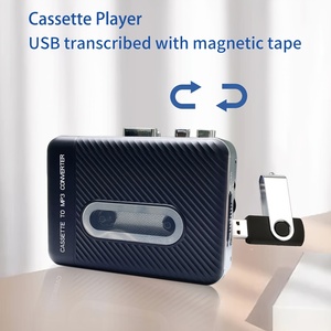 Reproductor y Grabador de Casetes Mini USB - Convertidor Portátil de <span class=keywords><strong>MP3</strong></span> USB-C, Sonido Estéreo con Reverso Automático y Compatibilidad con Cintas IC - Product Image 2