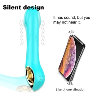 Leistungs starker G-Punkt-Dildo vibrator Ein-Klick-Höhepunkt Weiblicher Mastur bator Sexspielzeug mit Vibrations klitoris timulator für Frauen - Product Image 3